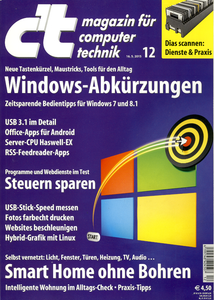 c't - Magazin Für Computertechnik 12/2015