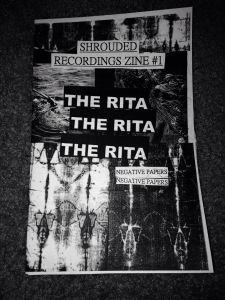 Shrouded Recordings Zine #1