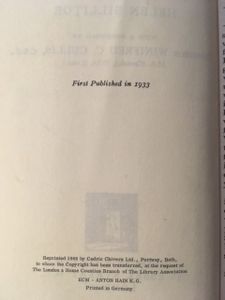 A History Of The Teaching Of Domestic Subjects