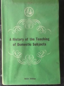 A History Of The Teaching Of Domestic Subjects