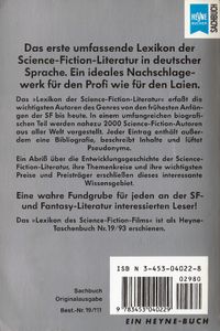 Lexikon Der Science Fiction Literatur