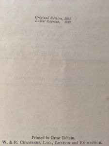 Chambers's Twentieth Century Dictionary