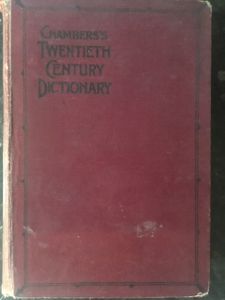 Chambers's Twentieth Century Dictionary