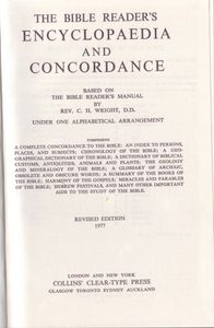 The Bible Reader's Encyclopedia and Concordance