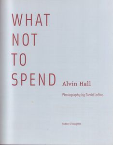What Not to Spend