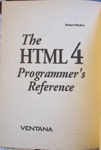 HTML 4: справочник программиста