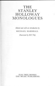 The Stanley Holloway Monologues