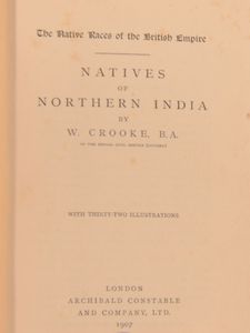 The Native Races of the British Empire:Nothern India