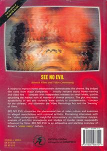 See No Evil: Banned Films and Video Controversy