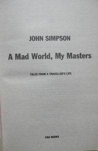 A Mad World, My Masters