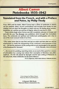 Notebooks: 1935–1942