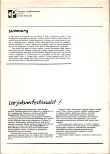 Sarjainfo n:o 62 (1/1989)