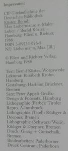 Ein Maler-Leben: Bernd Küster Ellert & Richter Verlag