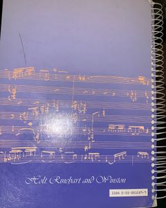 Anthology For Musical Analysis