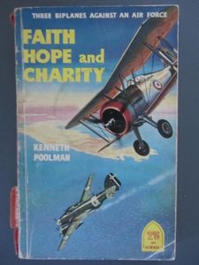 Faith, Hope and Charity: Three Biplanes Against an Air Force
