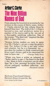 The Nine Billion Names of God: The Best Short Stories of Arthur C. Clarke