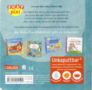 Ich Hab Dich Lieb, Kleiner Bär