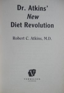 Dr. Atkins' New Diet Revolution
