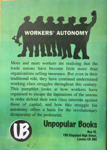 On Workers’ Autonomy