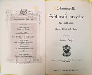 Allschlariffias Stammrolle Anno Uhui 54-55