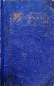 Allschlariffias Stammrolle Anno Uhui 54-55