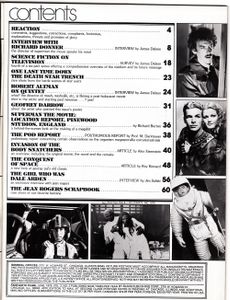 The Magazine of Fantasy and Science Fiction in The Cinema - (June, 1979, Volume 2, #2)