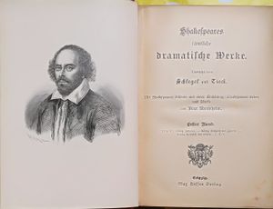 Shakespeare - Sämtliche Dramatische Werke. Erster Band.