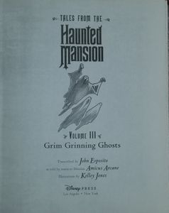 Tales from the Haunted Mansion, Volume III: Grim Grinning Ghosts