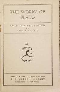 The Works of Plato