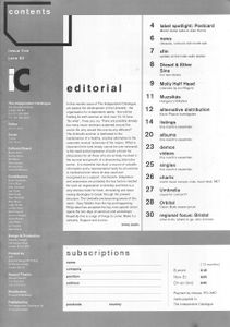 The Independent Catalogue: Issue Five