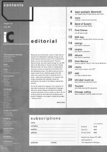 The Independent Catalogue: Issue Six