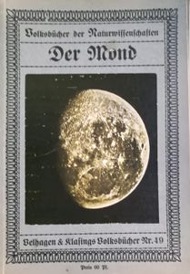 Volksbücher der Naturwissenschaften: Der Mond