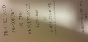 Travel and Discovery in the Renaissance, 1420-1620
