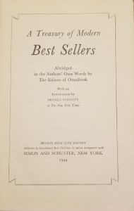 A Treasury of Modern Bestsellers