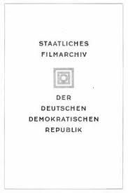 Staatliches Filmarchiv der Deutschen Demokratischen Republik