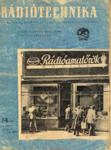 Rádiótechnika 1954/7-8