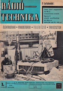 Rádiótechnika 1968/1