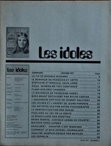 Les idoles, Vol.1 No.3