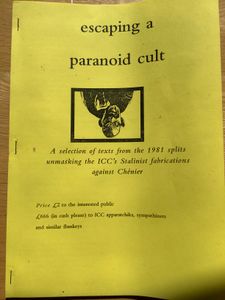 Escaping A Paranoid Cult