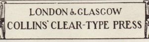 Collins Clear-Type Press