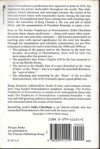 The Further Prophecies Of Nostradamus: 1985 And Beyond