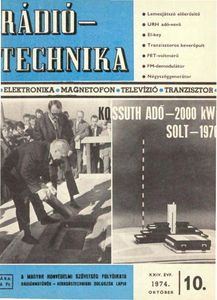 Rádiótechnika 1974/10
