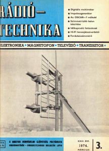 Rádiótechnika 1974/3