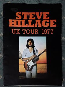 Steve Hillage Uk Tour 1977