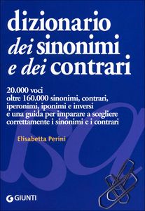 Dizionario dei sinonimi e dei contrari