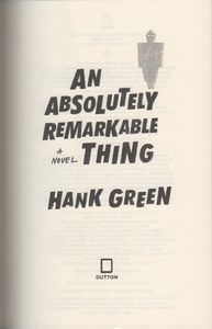 An Absolutely Remarkable Thing