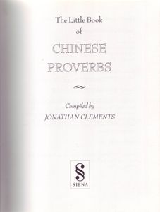 The Little Book of Chinese Proverbs