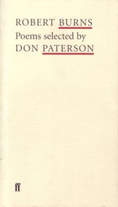 Robert Burns: Poems Selected By Don Paterson