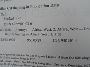 The Masked Rider: Cycling in West Africa