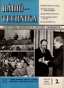 Rádiótechnika 1976/2